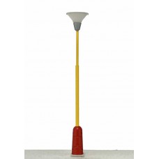 Parková lampa žlutá typ B žluté světlo H0 1:87