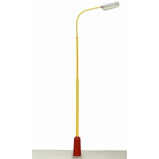 Pouliční lampa žlutá typ E žluté světlo H0 1:87