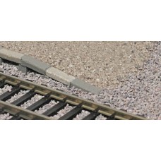 Platform sides - transition part and end of part H0 1:87