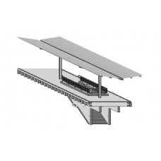 Platform - underpass H0 1:87