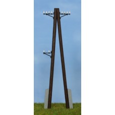 Telegraph poles typ 3-A H0 1:87