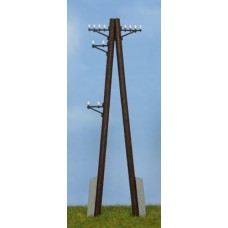 Telegraph poles typ 4-A H0 1:87