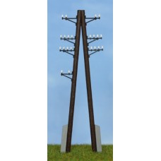Telegraph poles typ 6-A H0 1:87