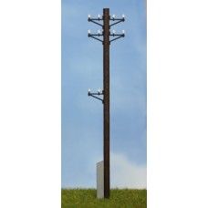 Telegraph poles typ 2-I H0 1:87