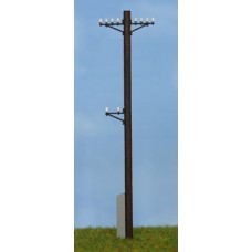 Telegraph poles typ 3-I H0 1:87