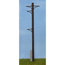 Telegraph poles typ 4-I H0 1:87
