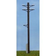 Telegraph poles typ 5-I H0 1:87